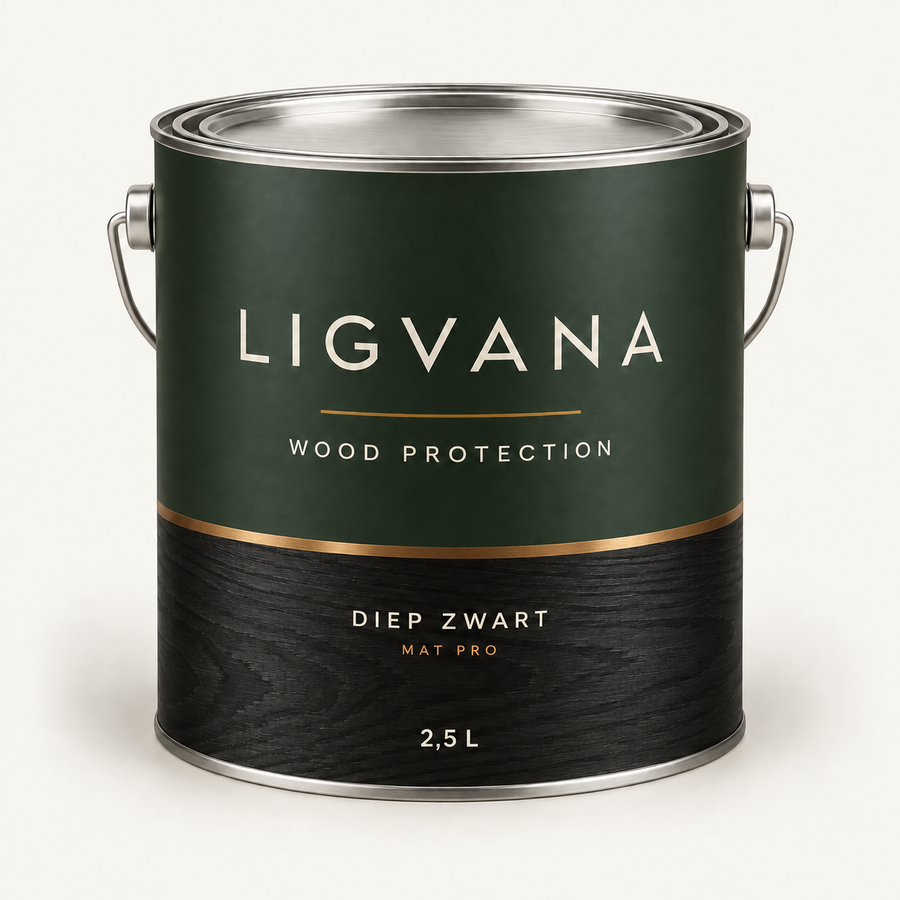 LIGVANA Diep Zwart Mat Pro 2,5 liter