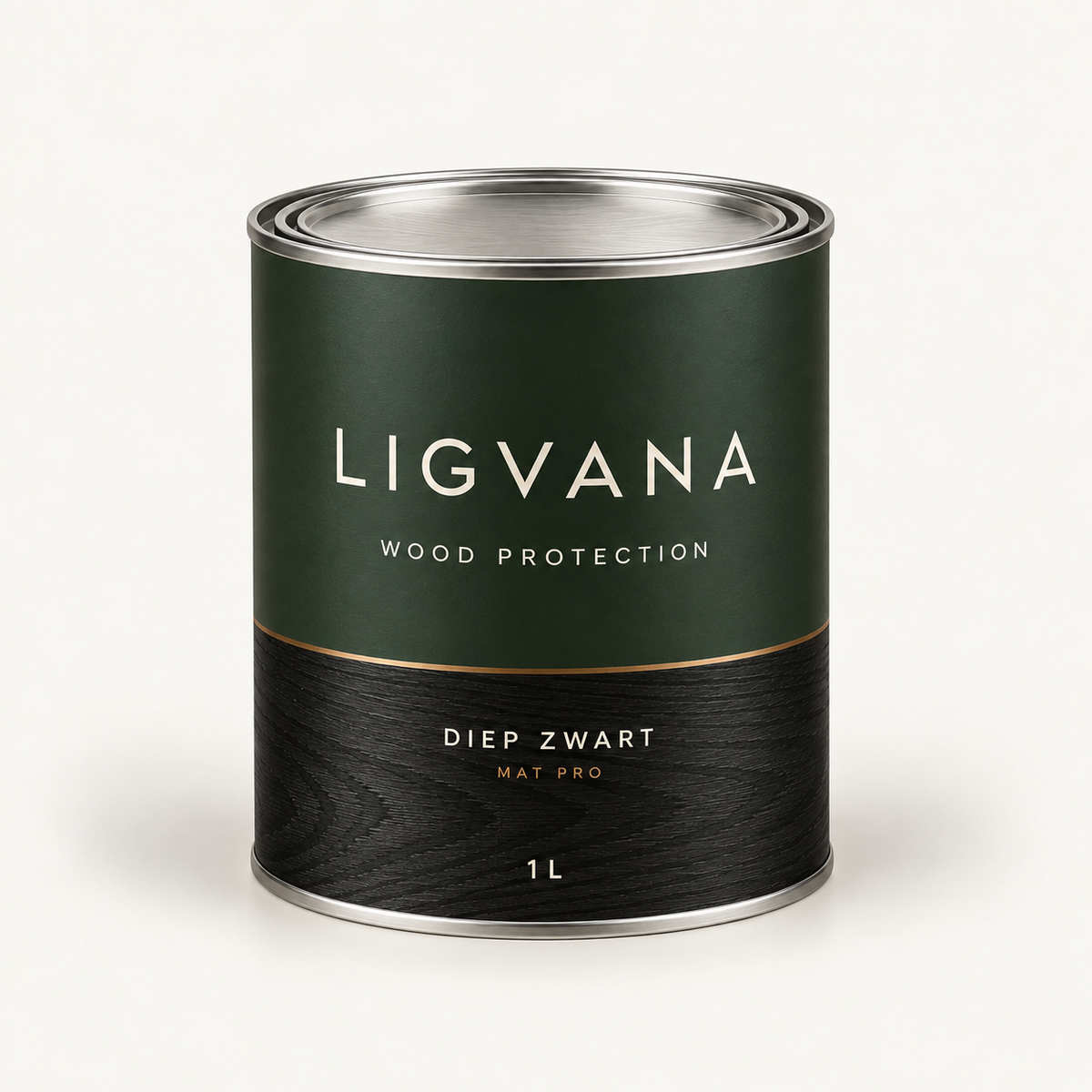 LIGVANA Diep Zwart Mat Pro 1 liter