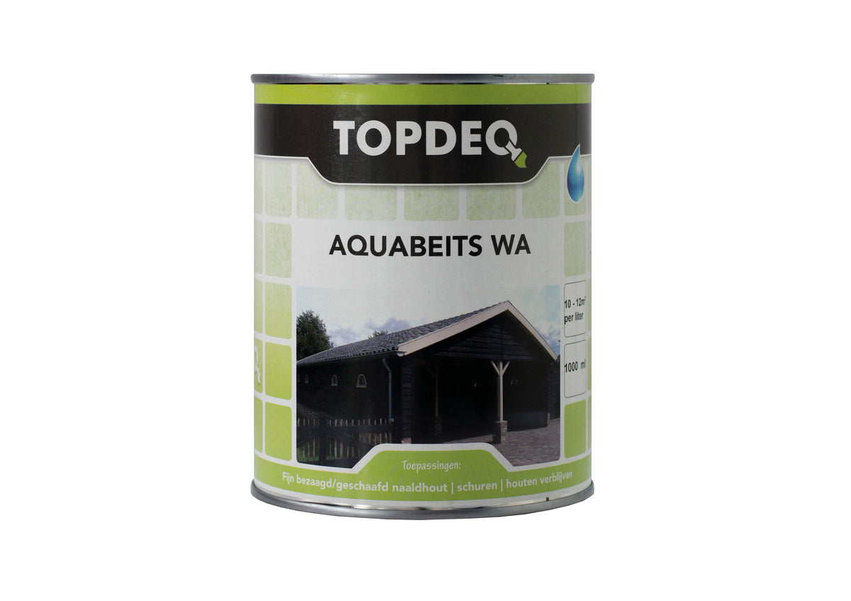 Topdeq Aquabeits WA — fabrikantfoto van de 1-literverpakking